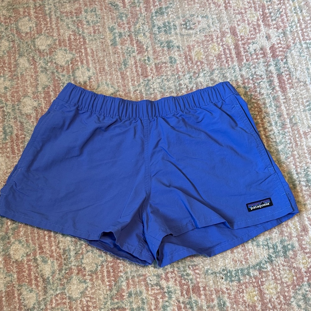 Patagonia Women's Vibrant Blue Athletic Shorts